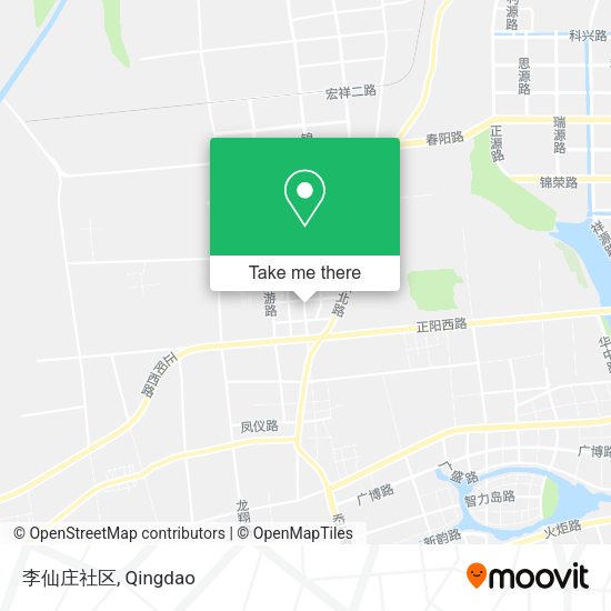 李仙庄社区 map