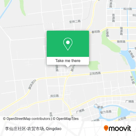 李仙庄社区-农贸市场 map
