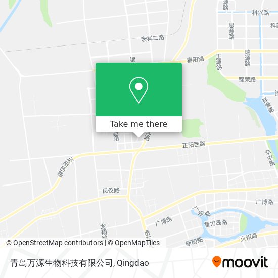 青岛万源生物科技有限公司 map