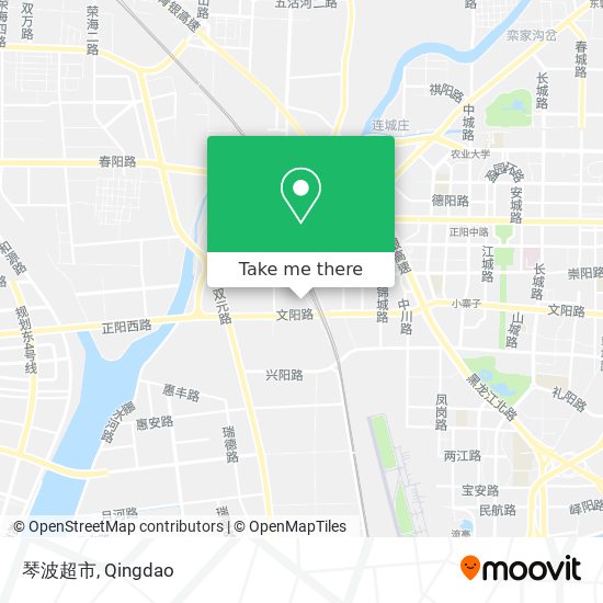 琴波超市 map