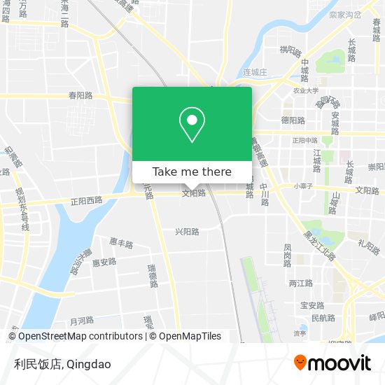 利民饭店 map