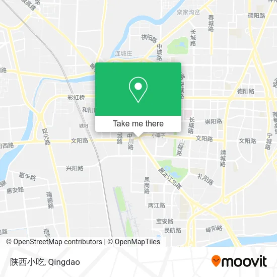 陕西小吃 map