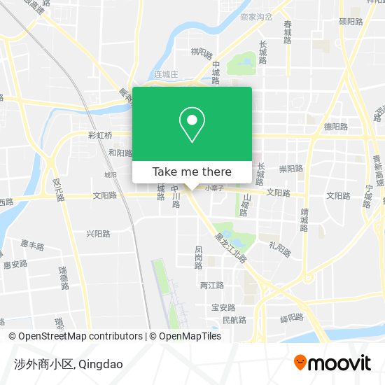 涉外商小区 map