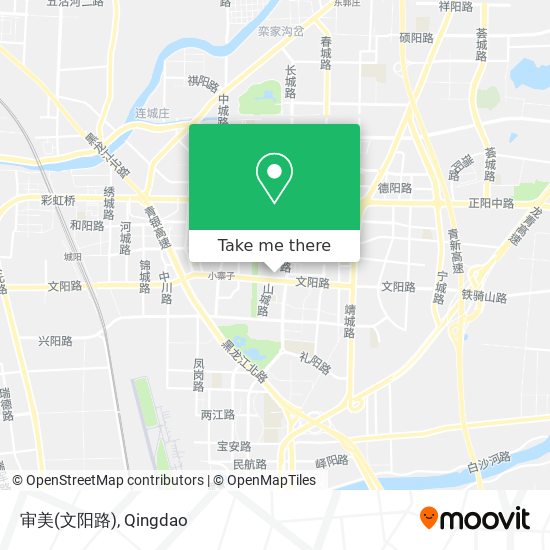 审美(文阳路) map