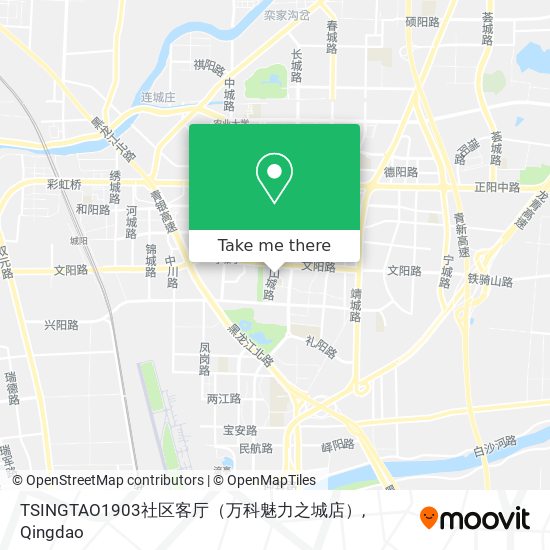 TSINGTAO1903社区客厅（万科魅力之城店） map
