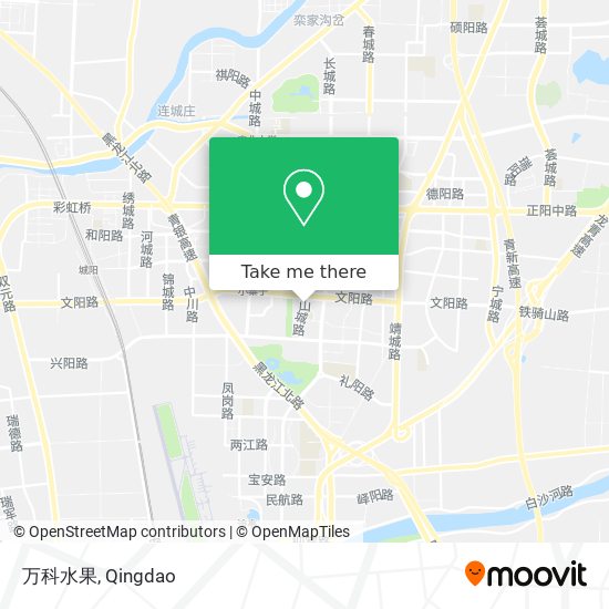 万科水果 map