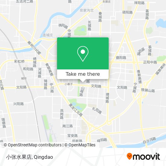小张水果店 map