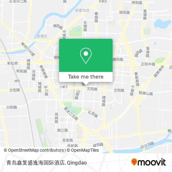 青岛鑫复盛逸海国际酒店 map