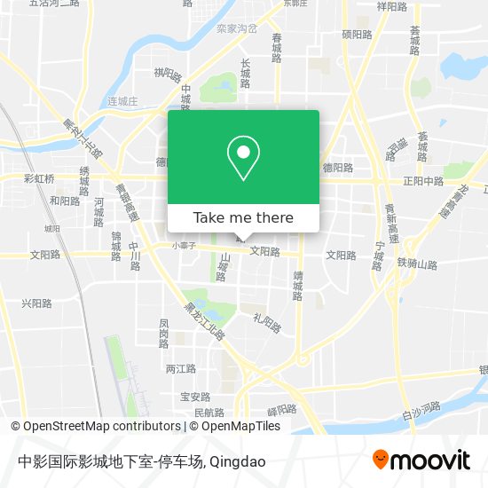 中影国际影城地下室-停车场 map