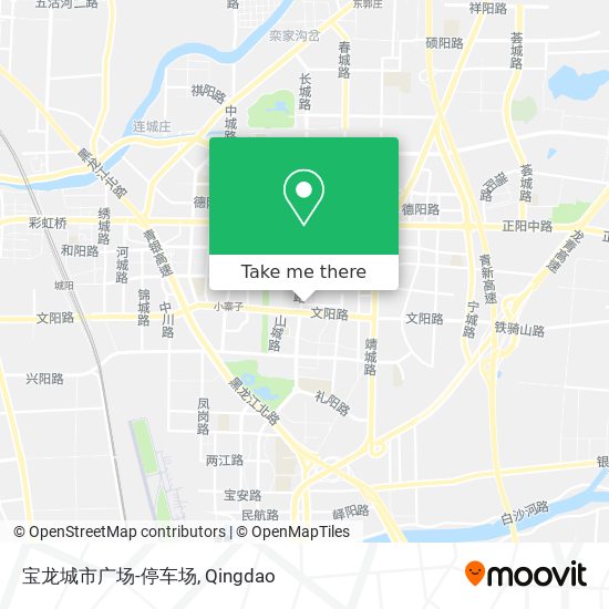 宝龙城市广场-停车场 map