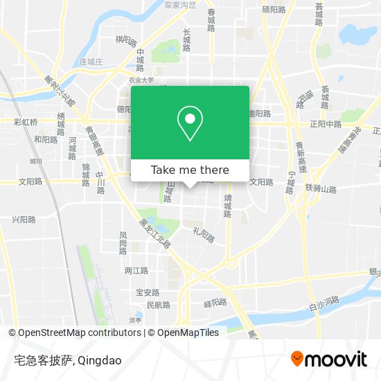 宅急客披萨 map