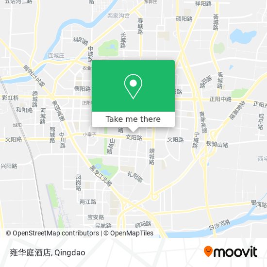 雍华庭酒店 map