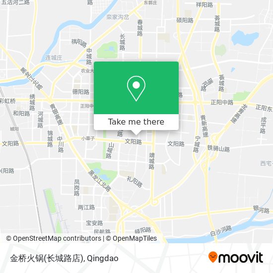 金桥火锅(长城路店) map