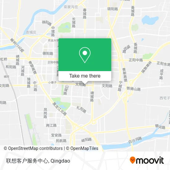 联想客户服务中心 map
