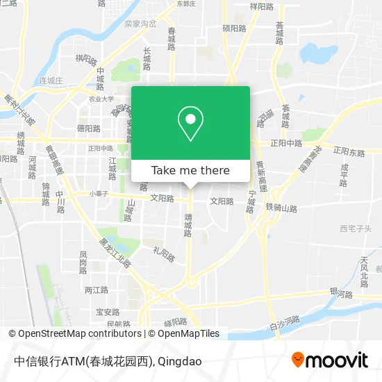 中信银行ATM(春城花园西) map