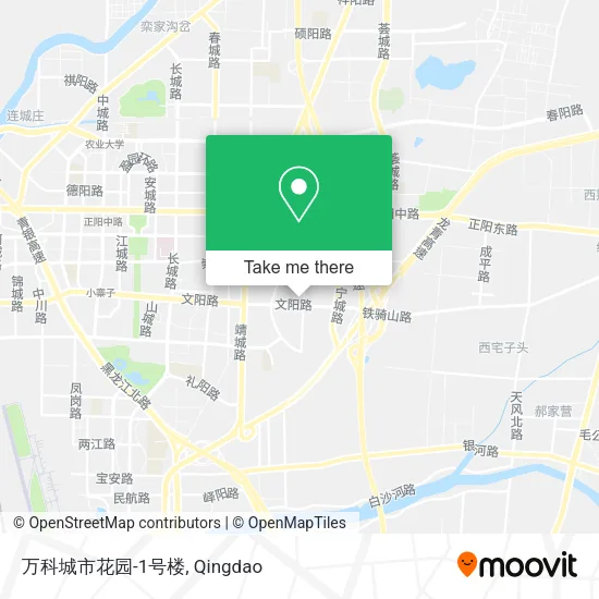 万科城市花园-1号楼 map