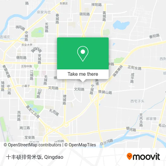 十丰硕排骨米饭 map