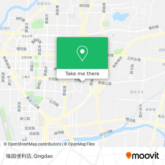 臻园便利店 map