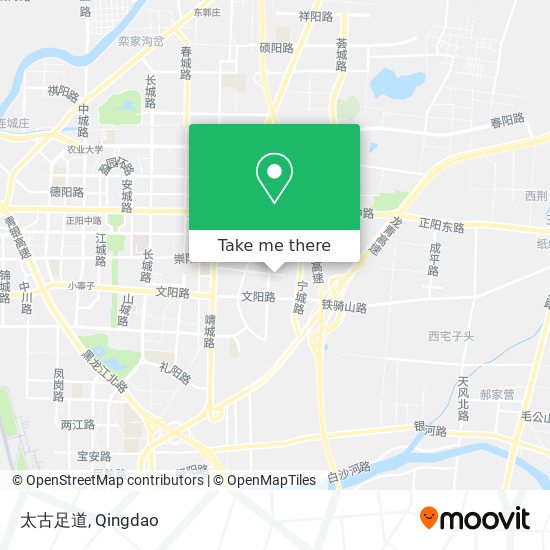 太古足道 map