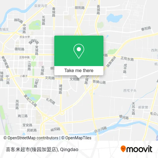 喜客来超市(臻园加盟店) map