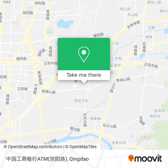 中国工商银行ATM(崇阳路) map