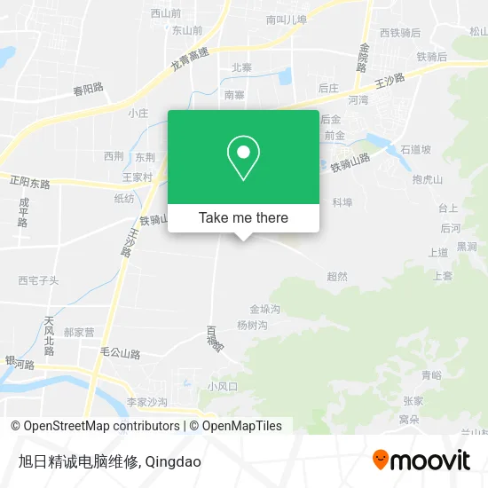 旭日精诚电脑维修 map