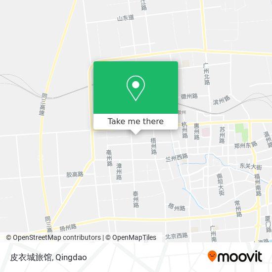 皮衣城旅馆 map