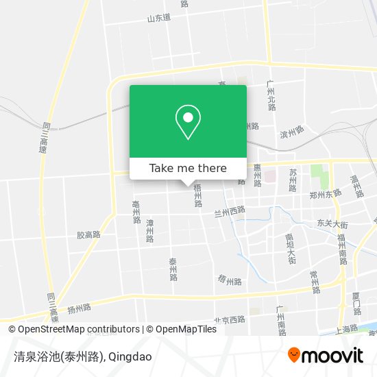 清泉浴池(泰州路) map