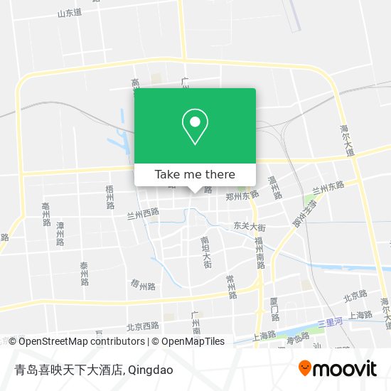 青岛喜映天下大酒店 map