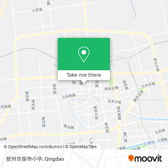 胶州市振华小学 map