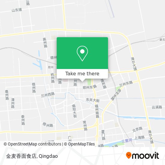 金麦香面食店 map