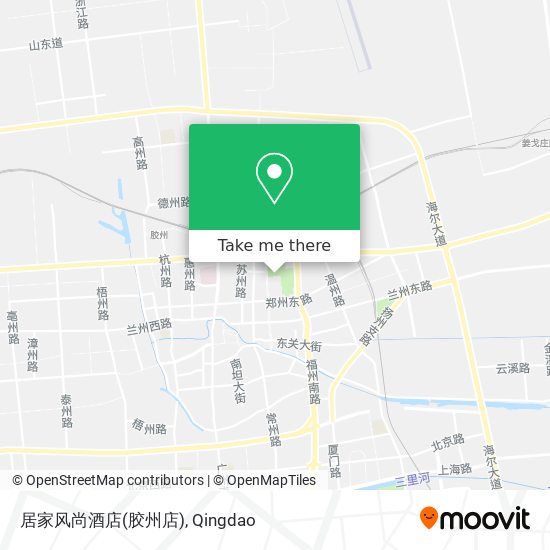 居家风尚酒店(胶州店) map