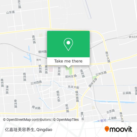 亿嘉琏美容养生 map