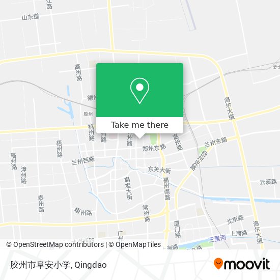 胶州市阜安小学 map