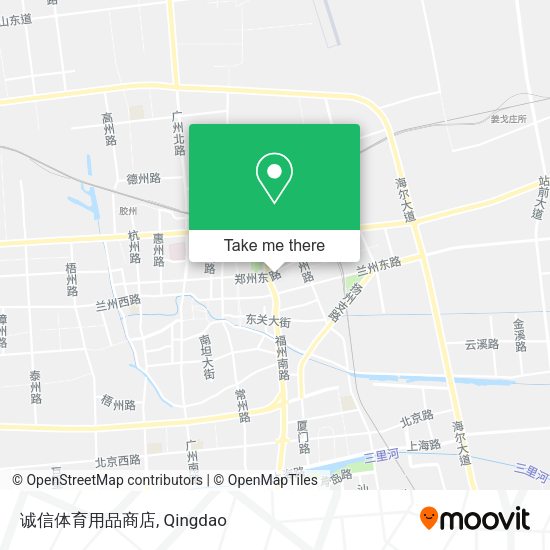 诚信体育用品商店 map