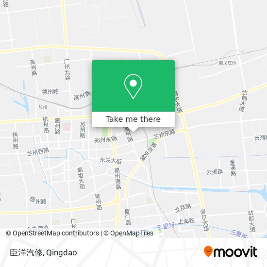 臣洋汽修 map