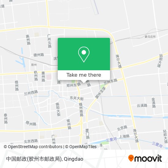 中国邮政(胶州市邮政局) map