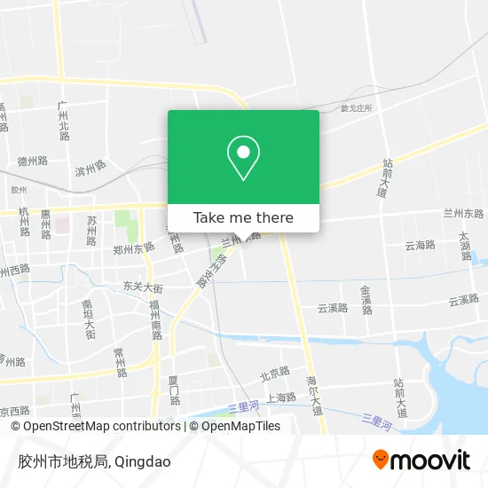 胶州市地税局 map