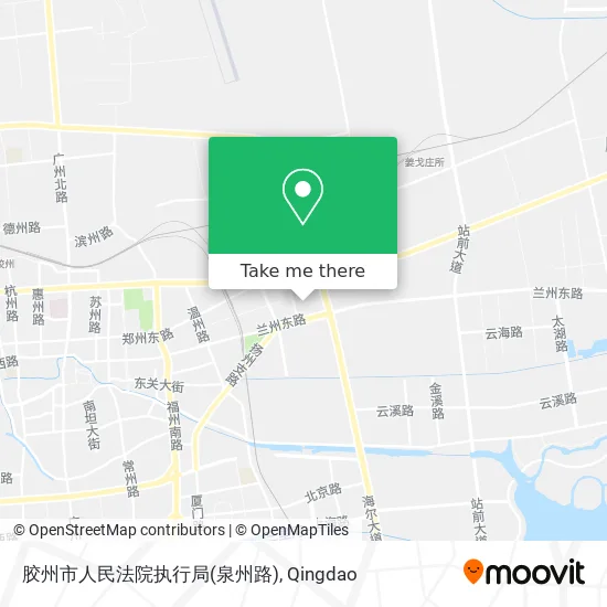 胶州市人民法院执行局(泉州路) map