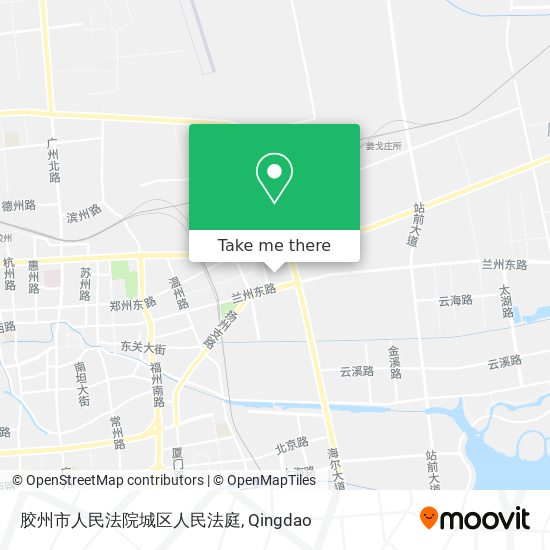 胶州市人民法院城区人民法庭 map