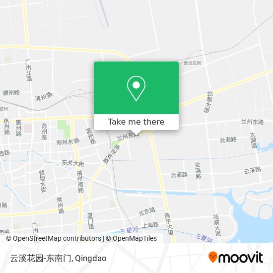 云溪花园-东南门 map