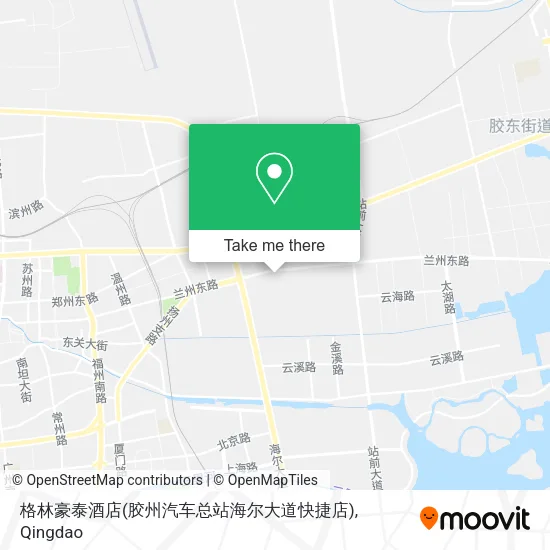 格林豪泰酒店(胶州汽车总站海尔大道快捷店) map