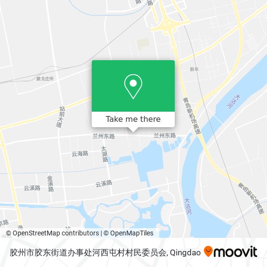 胶州市胶东街道办事处河西屯村村民委员会 map