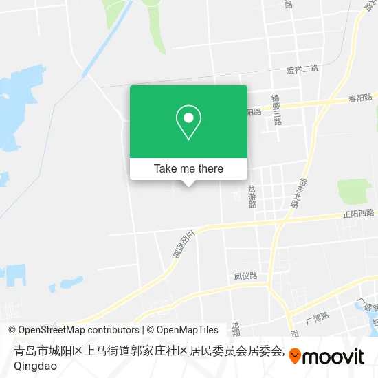 青岛市城阳区上马街道郭家庄社区居民委员会居委会 map