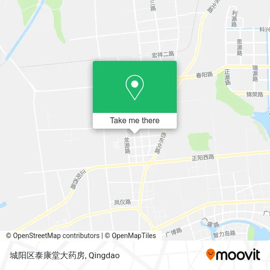 城阳区泰康堂大药房 map