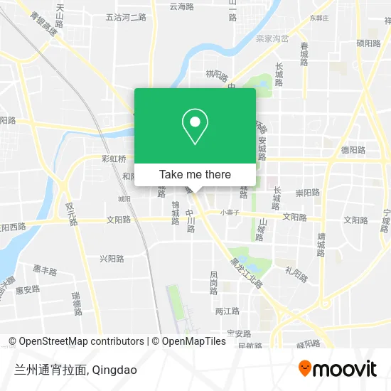 兰州通宵拉面 map