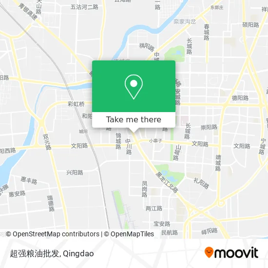 超强粮油批发 map