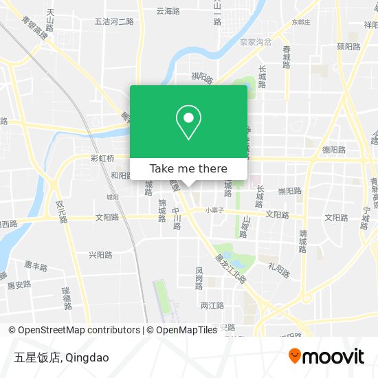 五星饭店 map
