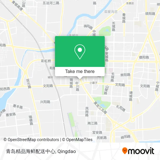 青岛精品海鲜配送中心 map