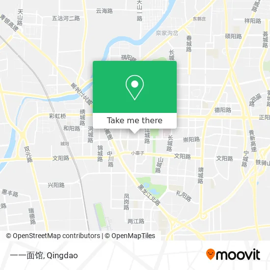 一一面馆 map